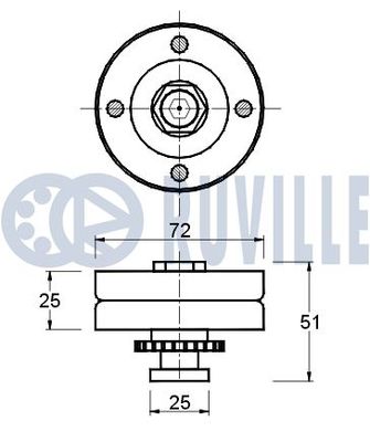 INTINZATOR CUREA CUREA DISTRIBUTIE RUVILLE 540189 1