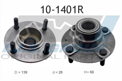 IJS GROUP 10-1401R Подшипник ступицы  для HYUNDAI ACCENT седан (X-3) 1.5 i 12V