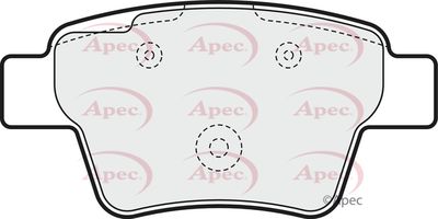 Brake Pad Set APEC PAD1558