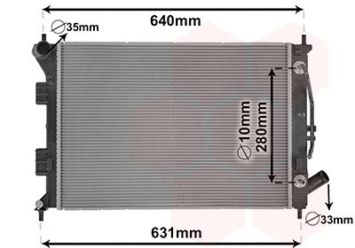 VAN WEZEL 82002436 Крышка радиатора  для HYUNDAI i30 (Хендай И30)