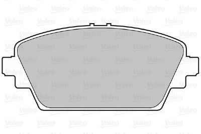 Brake Pad Set, disc brake 598436