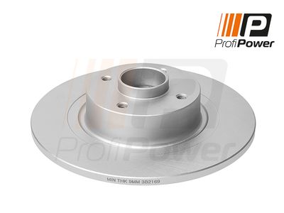 ProfiPower 3B2169 Тормозные диски  для RENAULT MEGANE II универсал (KM0/1_) 1.9 dCi