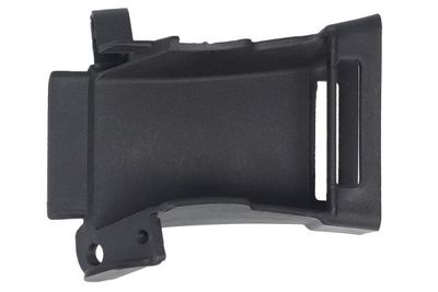 Luchtinlaat in bumper Voor Links (Top, plastic, zwart) past: TESLA MODEL X 10.15-01.21