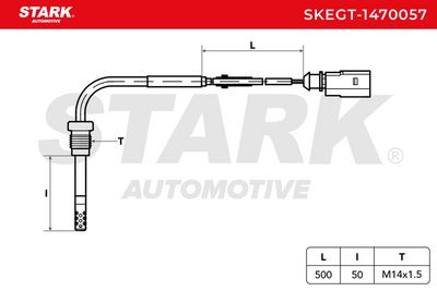 датчик, температура на изгорелите газове STARK SKEGT-1470057