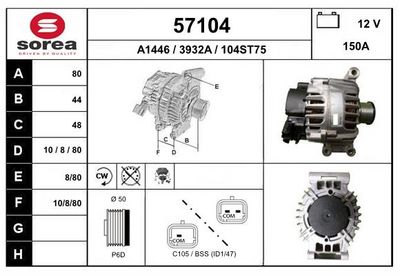 GENERATOR EAI 57104