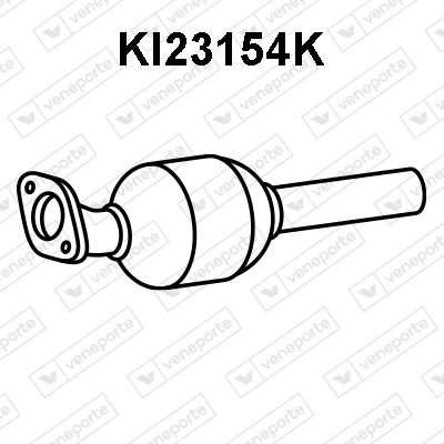 Катализатор VENEPORTE KI23154K для KIA CEED