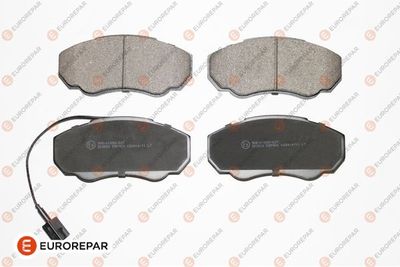 Комплект тормозных колодок, дисковый тормоз EUROREPAR 1617280580 для FIAT DUCATO