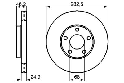 Brake Disc 0 986 478 872