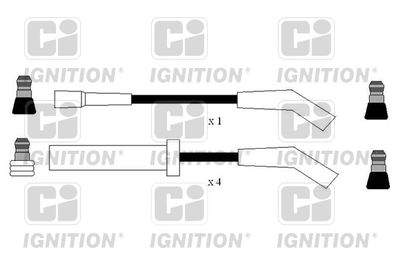 Комплект проводов зажигания QUINTON HAZELL XC1190 для CITROËN XM