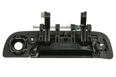 Door handle Voor Links (extern, zwarte textuur) past: SUZUKI BALENO 07.95-05.02