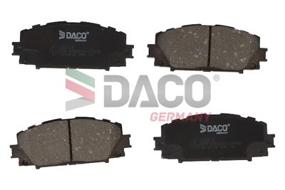 Комплект тормозных колодок, дисковый тормоз DACO Germany 322016 для LEXUS CT