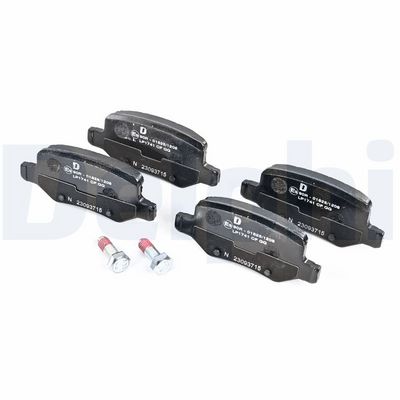 Brake Pad Set, disc brake LP1741