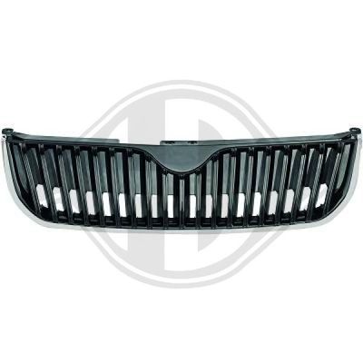 DIEDERICHS 7840041 Решетка радиатора для SKODA SUPERB II универсал (3T5)