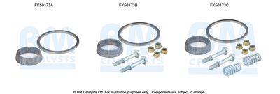Монтажен комплект, изпускателна тръба BM Catalysts FK50173