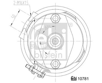 MEMBRANBREMSZYLINDER FEBI BILSTEIN 107481 1