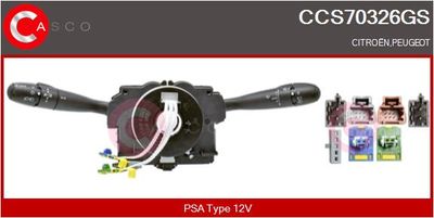 Spínač řízení CASCO CCS70326GS