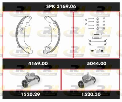 Bremsensatz, Trommelbremse