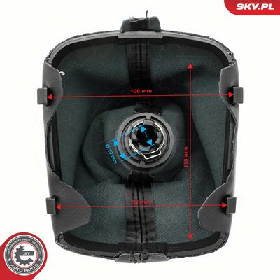ESEN SKV - Hlavica radiacej páky AUDI , 63SKV539