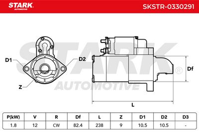 стартер STARK SKSTR-0330291