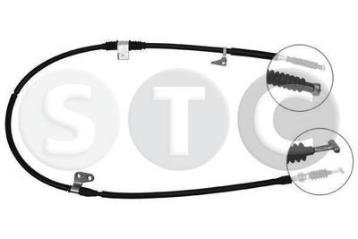 Tažné lanko, parkovací brzda STC T482186
