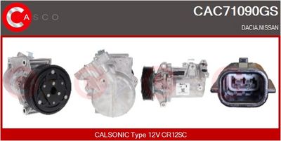 COMPRESOR CLIMATIZARE CASCO CAC71090GS