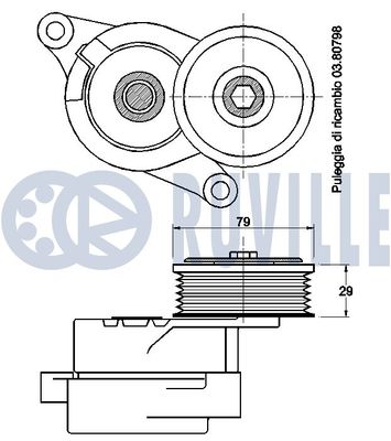 INTINZATOR CUREA CUREA DISTRIBUTIE RUVILLE 542607 1