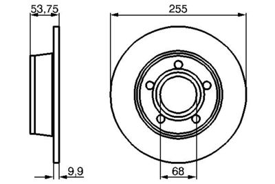 Brake Disc 0 986 478 704