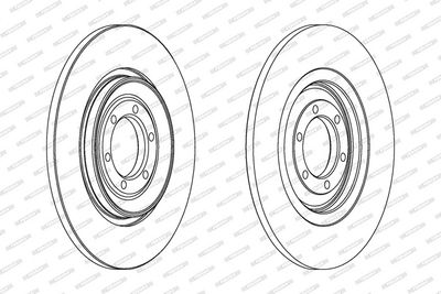 DISC FRANA FERODO DDF090 1