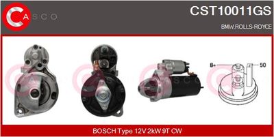 Стартер CASCO CST10011GS для ROLLS-ROYCE PHANTOM
