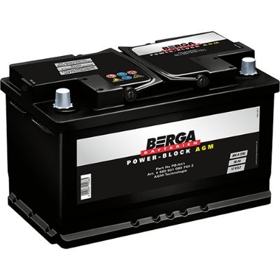BERGA 5809010807502 Аккумулятор  для AUDI A6 (Ауди А6)