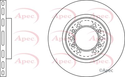 Brake Disc APEC DSK2024