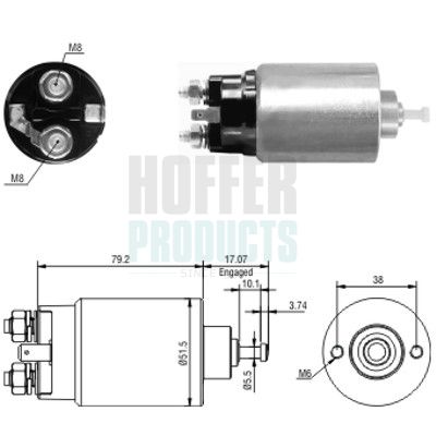SOLENOID ELECTROMOTOR