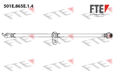 Тормозной шланг FTE 9240973 для PEUGEOT 108