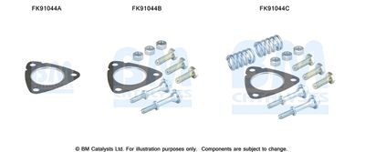 Монтажный комплект, катализатор BM CATALYSTS FK91044 для HONDA STREAM