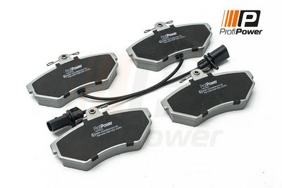 stabdžių trinkelių rinkinys, diskinis stabdys 1B1053 ProfiPower