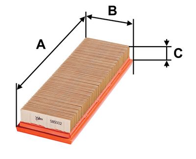 LUFTFILTER VALEO 585002 0