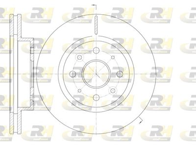 спирачен диск ROADHOUSE 61103.10