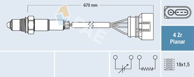 Lambda sonda FAE 77302