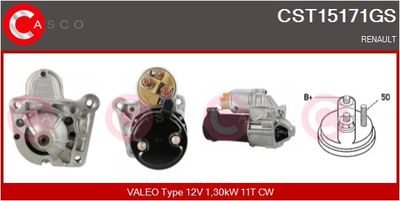 CASCO Startmotor / Starter Genuine (CST15171GS)