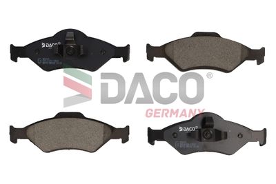 Комплект тормозных колодок, дисковый тормоз DACO Germany 321013 для FORD COURIER