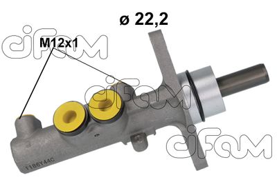 CIFAM 202-1186 Ремкомплект главного тормозного цилиндра  для SKODA RAPID (Шкода Рапид)