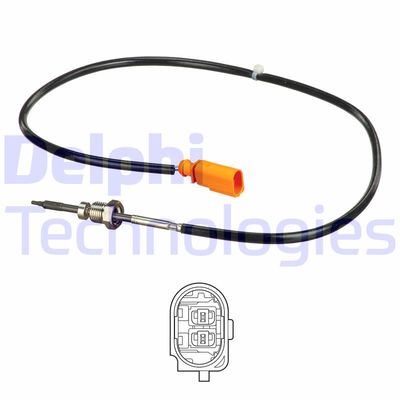 Sensor, avgastemperatur DELPHI TS30139