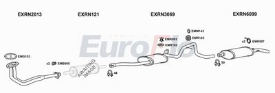 Układ wydechowy EUROFLO RN18203001B