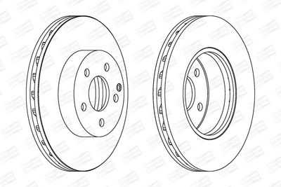 BREMSSCHEIBE CHAMPION 562627CH 1