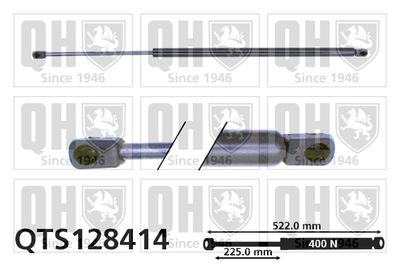 Газовая пружина, крышка багажник QUINTON HAZELL QTS128414 для ALFA ROMEO SPIDER