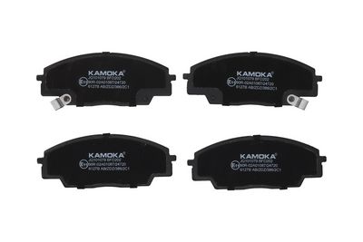 комплект спирачно феродо, дискови спирачки KAMOKA JQ101079
