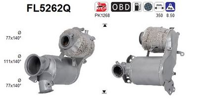 FILTRU FUNINGINE/PARTICULE SIST.DE ESAPAMENT