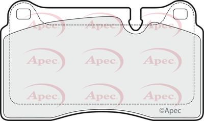 Brake Pad Set APEC PAD1527