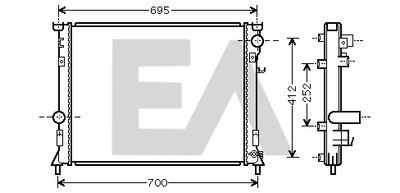 EACLIMA 31R12026 Крышка радиатора  для DODGE  (Додж Чаргер)