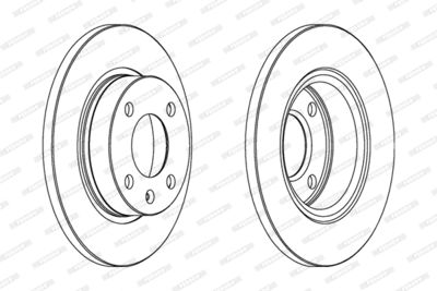 DISC FRANA FERODO DDF875 1